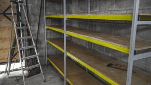 Стеллаж в мастерскую своими руками