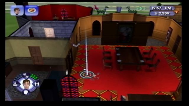 Sims Bustin' Out PS2 - 2. Goth Manor смотреть онлайн