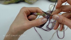 Красивая горловина с кантом СПИЦАМИ + самый ПРОСТОЙ РЕГЛАН сверху с расчетом