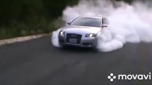 Крутой дрифт Audi под музыку