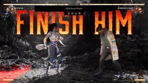 Kitana kiss ALL Fighters - Mortal Kombat 1
