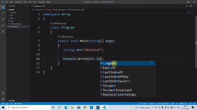 C# - Strings | What is String? full Explanation