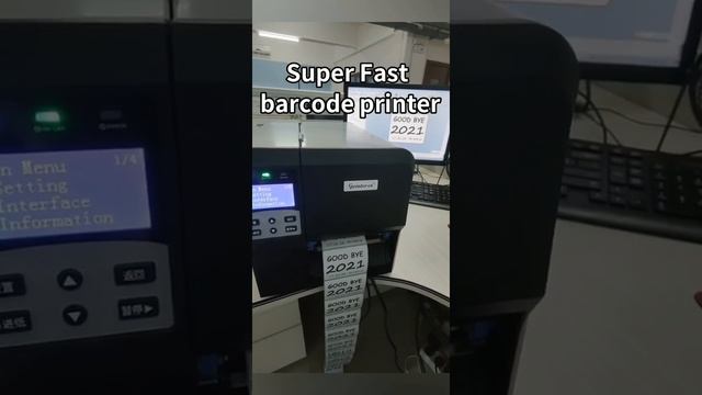 Super fast speed Industrial Barcode printer