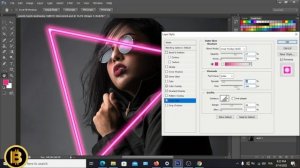 How to Create a Neon Glow Effect in Photoshop 2022 : Tutorial for beginners