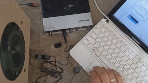 Первые испытания контактного микрофона из пьезо-звукоснимателя