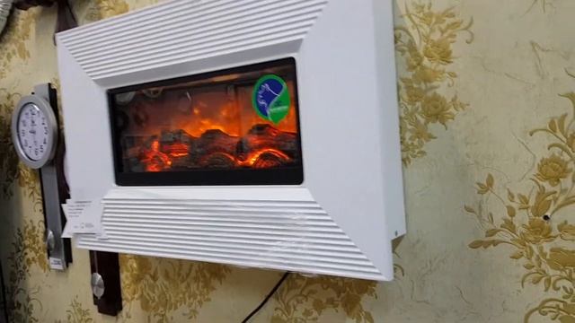 Настенный электрокамин белый смотреть онлайн