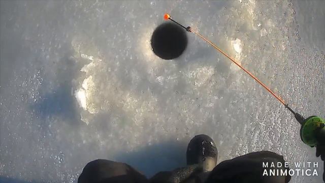 Рыбалка на балансир по первому льду! смотреть онлайн