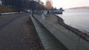 Санаторий Актер-плес.Вид с Волги.