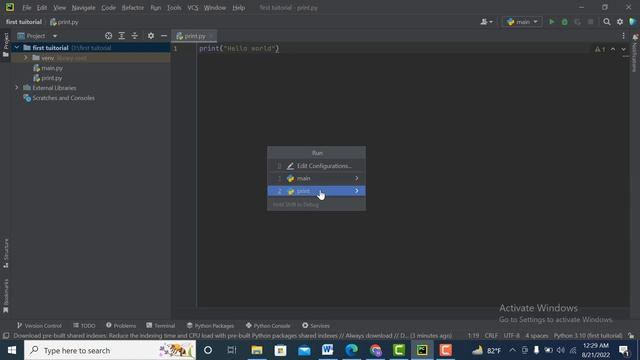 Python Tutorial (Part 1) | Python print() function