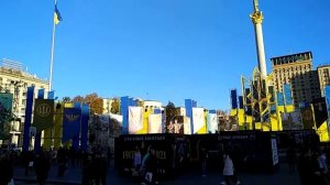 Прогулка по Крещатик в Киеве