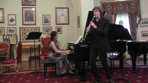 Дебюсси. Первая Рапсодия для кларнета и фортепиано. Михаил Сенков