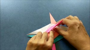 Оригами ВОЛЧОК из бумаги | Движущиеся поделки своими руками  | Origami spinner, spinning top