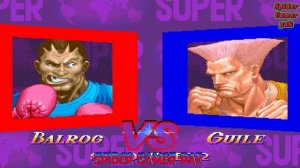 Super Street Fighter 2 Turbo - Balrog Playthrough