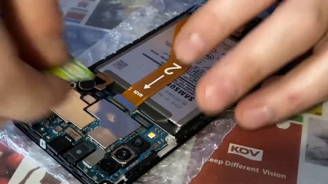 Замена дисплея и батареи на телефоне своими руками. Samsung Galaxy A50