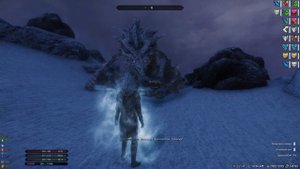 Skyrim Special Edition| Reflyem Алдуин на Глотке Мира