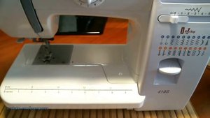 Швейная машина JANOME 419S (5519) - Распаковка