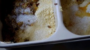 Кукурузно-нутовый безглютеновый хлеб со льном на закваске