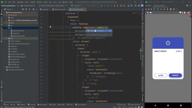 How to Create Custom Update is Available Dialog in Flutter! смотреть онлайн