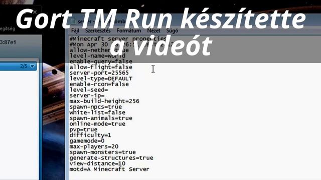 MineCraft Bukkit Szerver Készítés (476MByte) смотреть онлайн