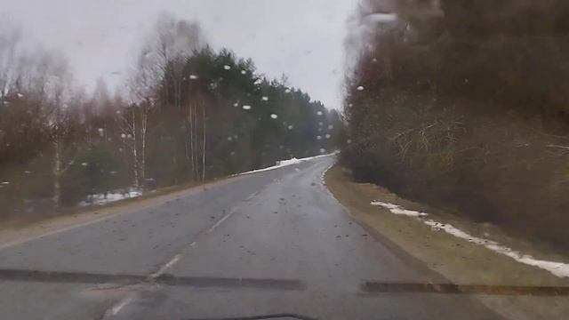 Дорога из Заславля на Новое Поле.Пятница,31 марта 23 г. смотреть онлайн