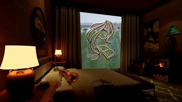 Сказка на ночь у камина для взрослых #12 с музыкой смотреть онлайн