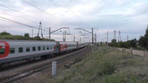 ЭП1М-527 с поездом №118 Самара - Адлер
