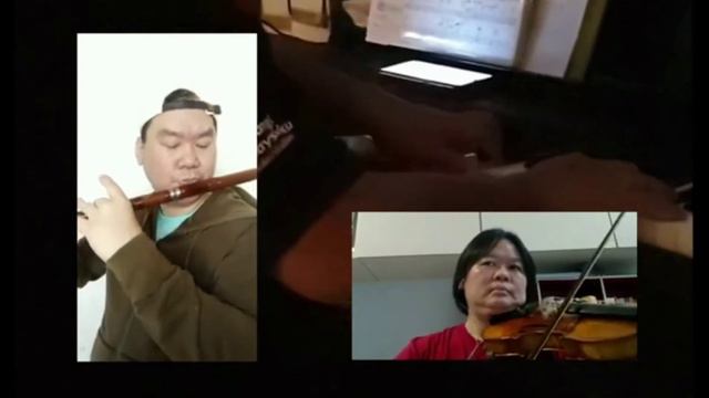 Koi Bamboo Flute Dizi 笛子 n Violin смотреть онлайн