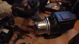 Насосная станция для частного дома. GRUNDFOS MQ 3-45. Видео с объекта.