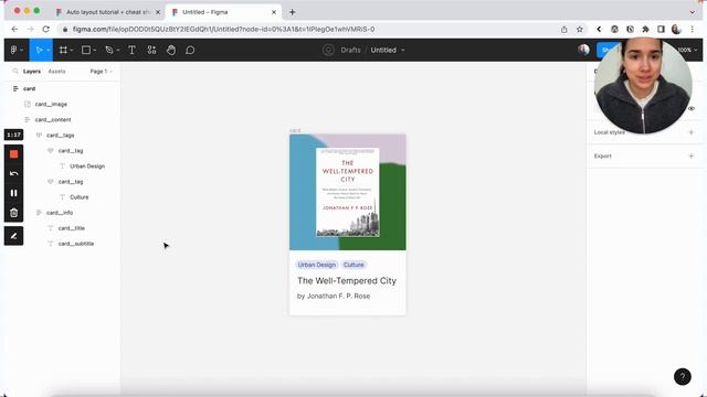 Figma + HTML/CSS tutorial: Auto layout