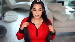 How I Cut My Own Hair In Long Layers & Face Frame - MissLizHeart