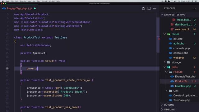#6 Testing in Laravel | Auth Users Can Buy Product Tests | Laravel 9 Testing Tutorial