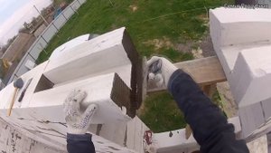 #17 Перемычки над окнами из у блоков Строительство дома Поддубные