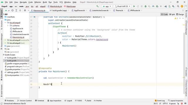 Formation JetPack Compose : Comment naviguer avec un NavHost sous JetPack Compose - Vidéo Tuto смотреть онлайн