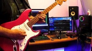 Panos Antonio Arvanitis - Pentatonic heavy licks in Drop Dm