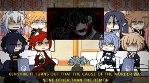 sengoku night blood react to muichiro amd gyomei [] kny [] 5/?