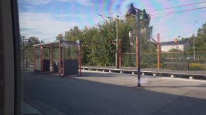 Sweden, Stockholm, train ride from Tumba station to Södertälje centrum