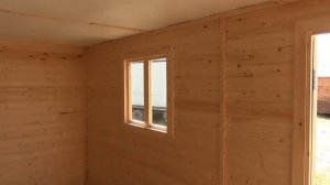 Бытовка 2.3х4.0м  садовая с отделкой.  Цена 35 200 руб.  ( Бытовки бани в СПб)