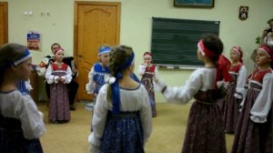 Сценка "Коляда" (Лазоревый цвет, подготовительная группа)