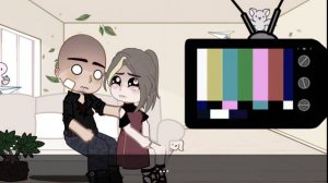 Реакция родителей лысого (Хастура) на "Гоняюсь за лысым" Gacha-club - Nox