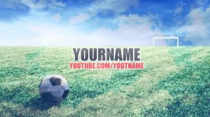 Шапка для канала YouTube / Ютуб (Шаблон) - FIFA