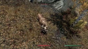 СКАЙРИМ БОЙ С ДРАКОНОМ