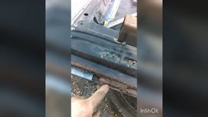 Спринтер. Ремонт сдвижной двери. Сварочные работы.