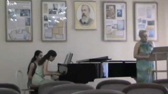 2012 г. Малый зал КМК. Государственный экзамен. Концертмейстерский класс. Борисова Е. (фортепиано). смотреть онлайн