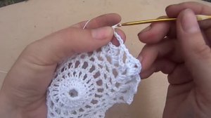 Шляпка (панамка) летняя крючком. Часть 1