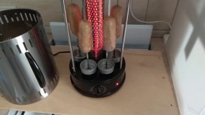 Колбаски "Шашлычные" на электрошашлычнице DEXP KBM-1000.