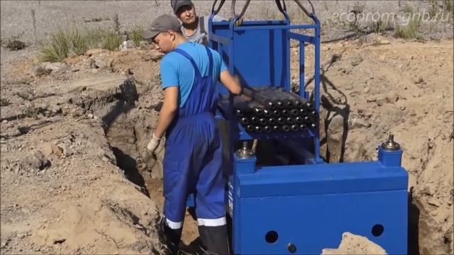 Установка ГНБ УНБ 20 часть 3 монтаж в приямке смотреть онлайн