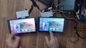 Сравнение ! Android Ts10 4+32,QLED+DSP+SIM+Carplay & Android Ts18 2+32 IPS+DSP+SIM +Carplay