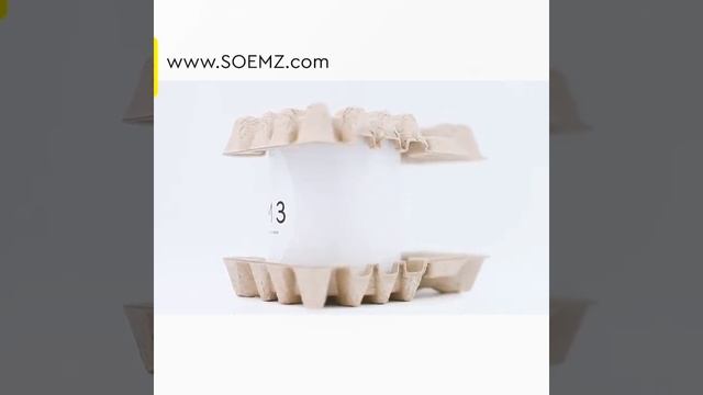 Ложемент из пульперкартона для транспортировки кружек смотреть онлайн