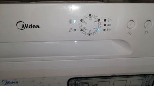 Посудомоечная машина Midea. Программа: ECO 50°