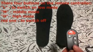 Видеоинструкция  по зарядке и пользовании стельками с подогревом бренда #ELEFT c #AliExpress